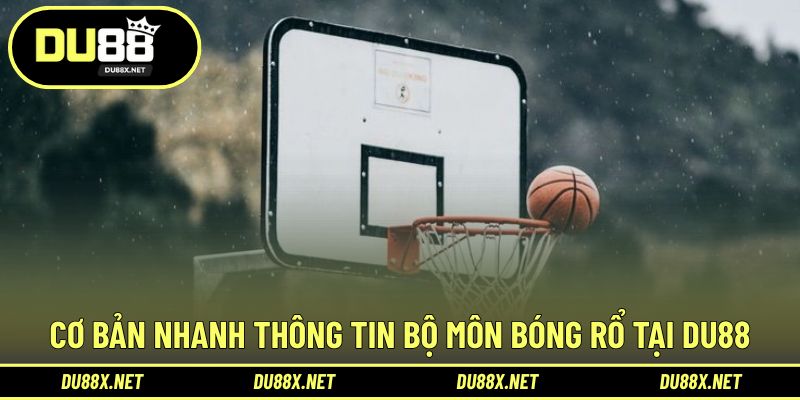 Giới thiệu cơ bản bộ môn thi đấu bóng rổ tại DU88