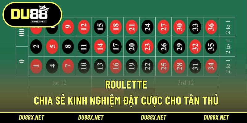 Roulette – Chia Sẻ Kinh Nghiệm Đặt Cược Cho Tân Thủ